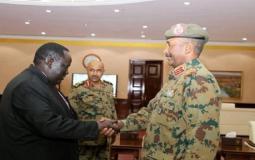 دعم رئيس جنوب السودان للمجلس العسكري الانتقالي