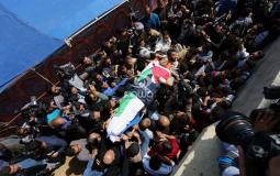 جنازة الشهيد الصحفي ياسر مرتجى