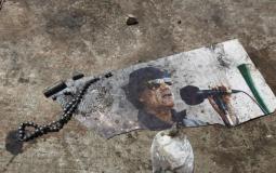 مقتل الزعيم الليبي معمر القذافي - ارشيفية -