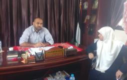 النائب نعيم تتفقد عدد من المراكز الأمنية في الوسطى