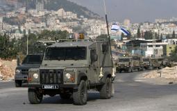 مركبة عسكرية اسرائيلية