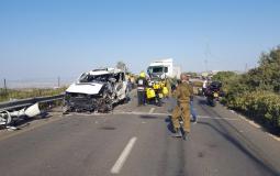 حادث سير في اسرائيل