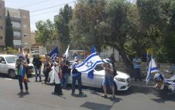 اليمين المتطرف ينظم مظاهره إمام منزل النائب أيمن عودة في حيفا