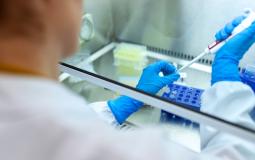 اجراء فحص فيروس كورونا في مختبرات وزارة الصحة بالخليل