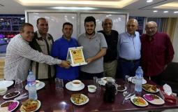 الفلسطينية لقدامى الرياضيين وأمواج تنظمان أمسية رمضانية