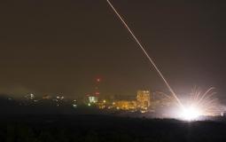 صاروخ من غزة صوب إسرائيل - توضيحية