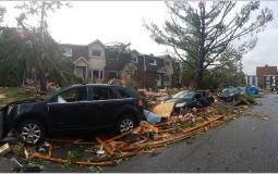أضرار بعشرات المنازل وانقطاع الكهرباء بعد إعصار ضرب أوتاوا