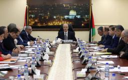 اجتماع مجلس الوزراء الفلسطيني -توضيحية