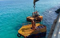 الزراعة في غزة تبدأ بمشروع تركيب الأقفاص البحرية على مسافة 4 أميال