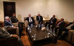  رئيس الوزراء د. رامي الحمد الله يلتقي قادة حماس وفتح بغزة