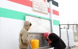 عطاء فلسطين تُسلم مشروع تحلية المياه الجوفية لبلدية النصر جنوب قطاع غزه