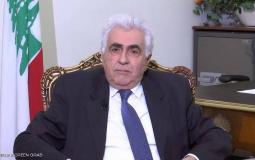  وزير الخارجية اللبناني ناصيف حتّي