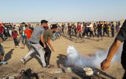 مسيرات العودة شرق غزة اليوم