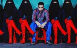 مشهد من فيديو إعلاني من الألبوم الغنائي للفنان المغربي