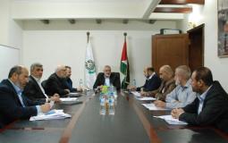 وفد حماس برئاسة هنية يعقد اجتماعاً في القاهرة