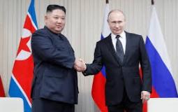 الرئيس الكوري الشمالي ونظيره الروسي
