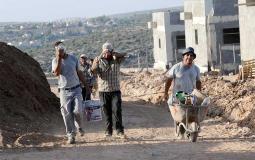 العمال الفلسطينيين