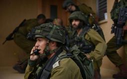 الجيش الاسرائيلي خلال نشاط له على حدود غزة