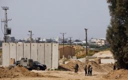حدود قطاع غزة مع الجانب الاسرائيلي