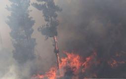 حريق في غلاف غزة بالون حارق