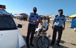 شرطة المرور بغزة - ارشيفية