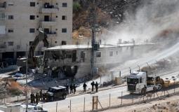 هدم منازل وادي الحمص