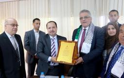 جامعة الأقصى تستقبل رئيس سطلة المياه الفلسطينية الوزير المهندس مازن غنيم