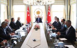 اجتماع هنية وأردوغان في اسطنبول