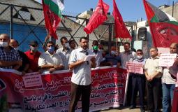 وقفات احتجاجية في قطاع غزة فضاً لإجراءات الأنروا وتقليصاتها