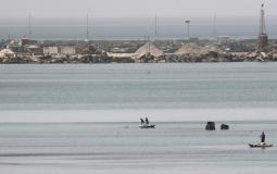 الصيادين في عرض بحر قطاع غزة