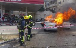 مناورة تدريبية للشرطة والدفاع المدني في بيت لحم