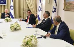 اجتماع القائمة العربية الاسرائيلية مع رئيس دولة الاحتلال الاسرائيلي