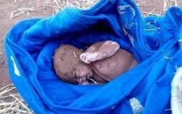 العثور على طفلة حديثة الولادة في قرية صور باهر بالقدس