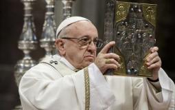 بابا الفاتيكان يدعو الى تفعيل طاولة الحوار الدولية لوقف مجزرة الاحتلال في غزة