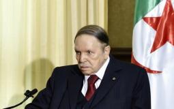 رئيس الجزائر عبد العزيز بوتفليقة 