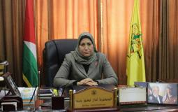  امال حمد  مسؤولة الاتحاد العام للمرأة الفلسطينية 