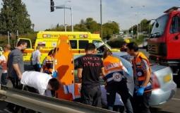إصابة شخصين إثر حادث طرق في ريشون لتسيون