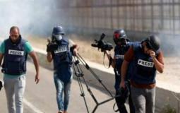 انتهاكات الاحتلال بحق الصحفيين - توضيحية