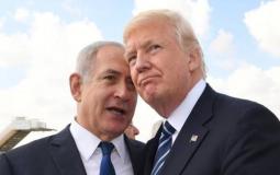 الرئيس الأمريكي دونالد ترمب ورئيس الوزراء الإسرائيلي بنيامين نتنياهو