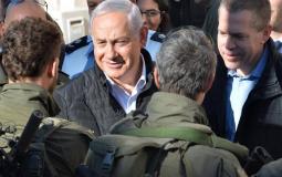 رئيس الوزراء الاسرائيلي ووزير الأمن بنيامين نتنياهو