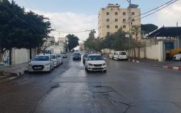 حركة المرور في غزة