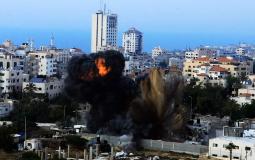 قصف اسرائيلي على غزة - ارشيفية