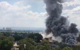 انفجار داخل مستودع للصناعات العسكرية في تل أبيب