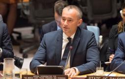 نيكولاي ملادينوف منسق الأمم المتحدة الخاص لعملية السلام في الشرق الأوسط