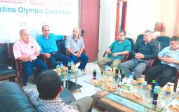 المجدلاوي يستقبل وفد اتحاد الكاراتيه من الضفة