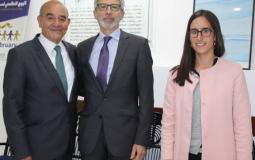 جانب من لقاءات الصوراني بالوفود الدولية