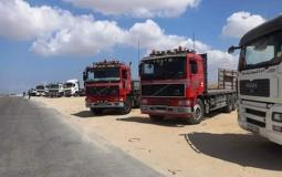 غزة: تنظيم حملة توعية مرورية لسائقي شاحنات معبر كرم أبو سالم التجاري