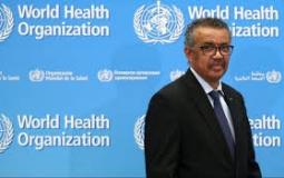 المدير العام لمنظمة الصحة العالمية تيدروس أدهانوم جيبريسوس
