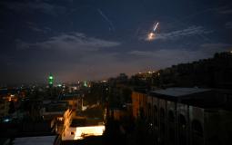 قصف إسرائيلي على مناطق في سوريا - أرشيف