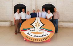 مجلس عائلة صالحة يزور جامعة غزة